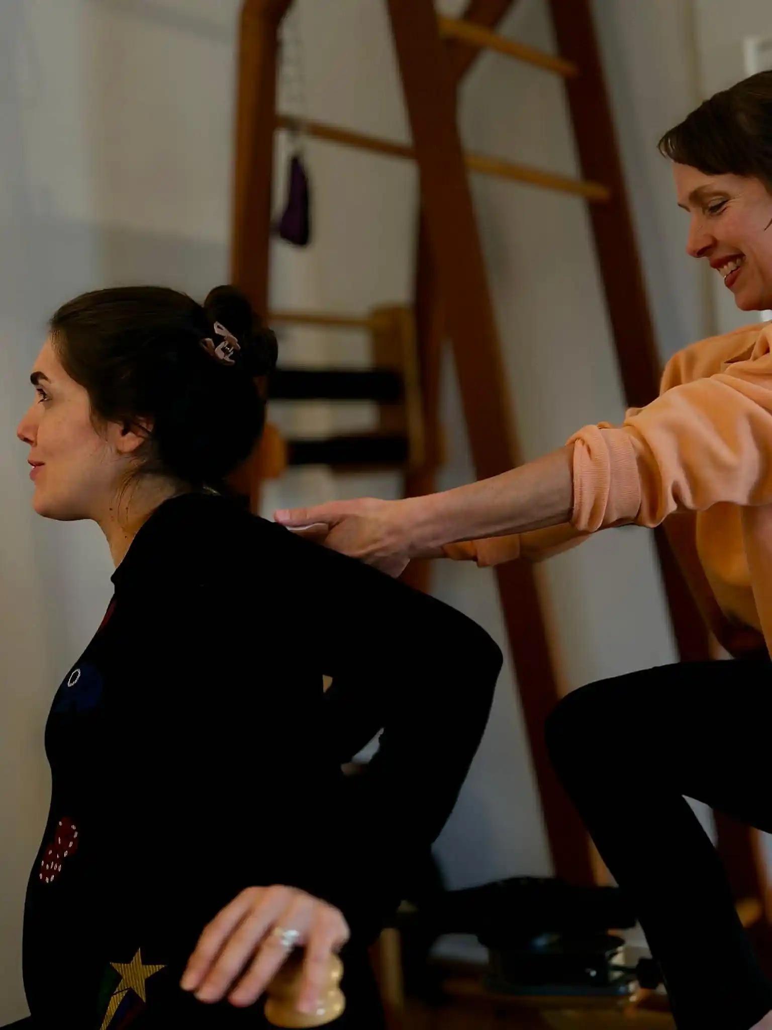 Community fitness class in session